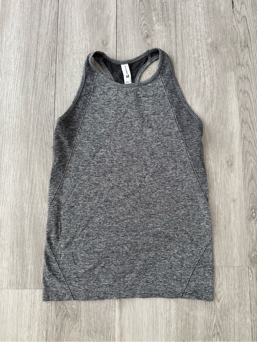 All in Motion Women’s Gray Heathered Racerback Tank Breathable Athletic S